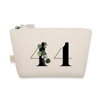 Numéro 44 floral vert - 44e anniversaire floral - Trousse biologique - nature - Devant
