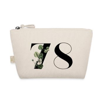 Numéro 78 floral vert - 78e anniversaire floral - Trousse biologique - nature - Devant