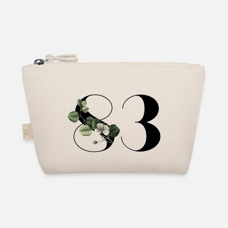 Nummer 83 Blumengrün - 83. Blumengeburtstag Bio-Täschchen