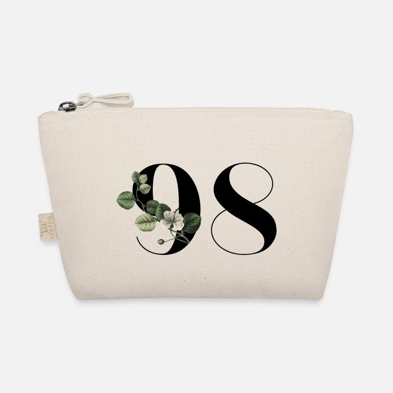 Numéro 98 floral vert - 98e anniversaire floral Trousse biologique