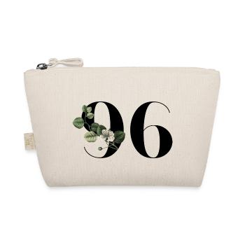 Numéro 96 floral vert - 96e anniversaire floral - Trousse biologique - nature - Devant