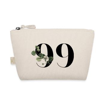 Numéro 99 floral vert - 99e anniversaire floral - Trousse biologique - nature - Devant