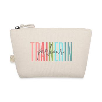 Trainerin Parkour Parkourtrainerin Geschenk - Bio-Täschchen - Natur - Vorne