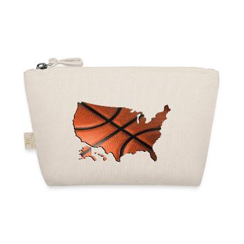 États-Unis | Vrai basket-ball | Carte - Trousse biologique - nature - Devant