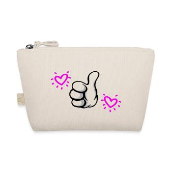 VOTED best mom - Organic Pouch - nature - Front