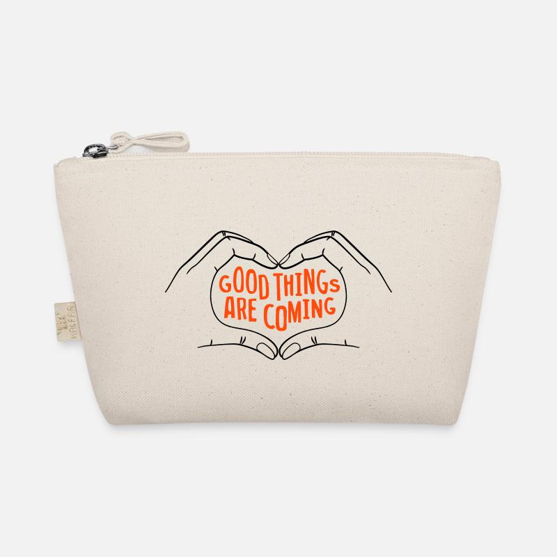 Good Things Are Coming - two-tone Organic Pouch