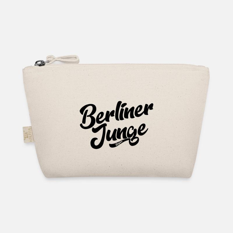 Berliner Junge - Cooler Spruch - Berlin - Germany - Bio-Täschchen - Natur