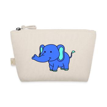 elefant - Bio-Täschchen - Natur - Vorne
