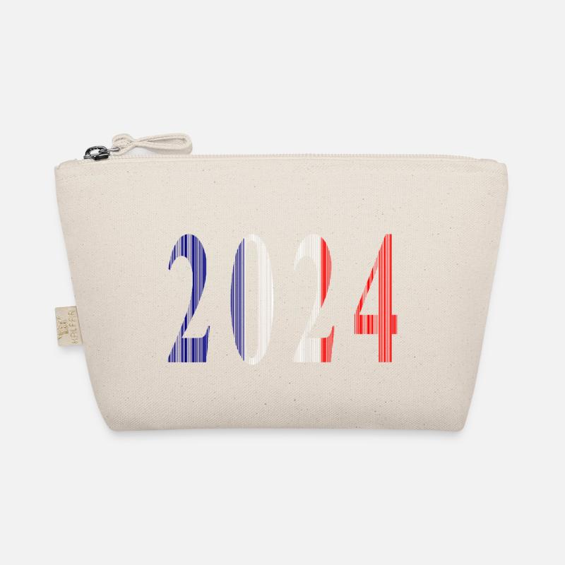 2024 Blue White Red Organic Pouch
