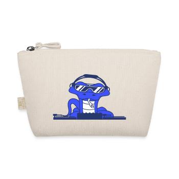 Cool Mixer Fun Party Club Music - Organic Pouch - nature - Front