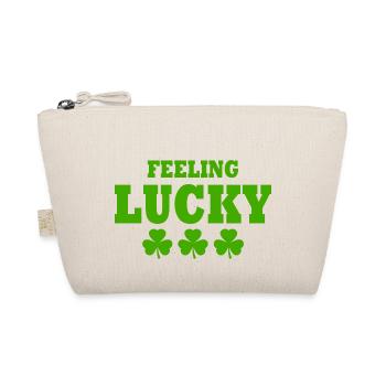 feeling lucky - Organic Pouch - nature - Front