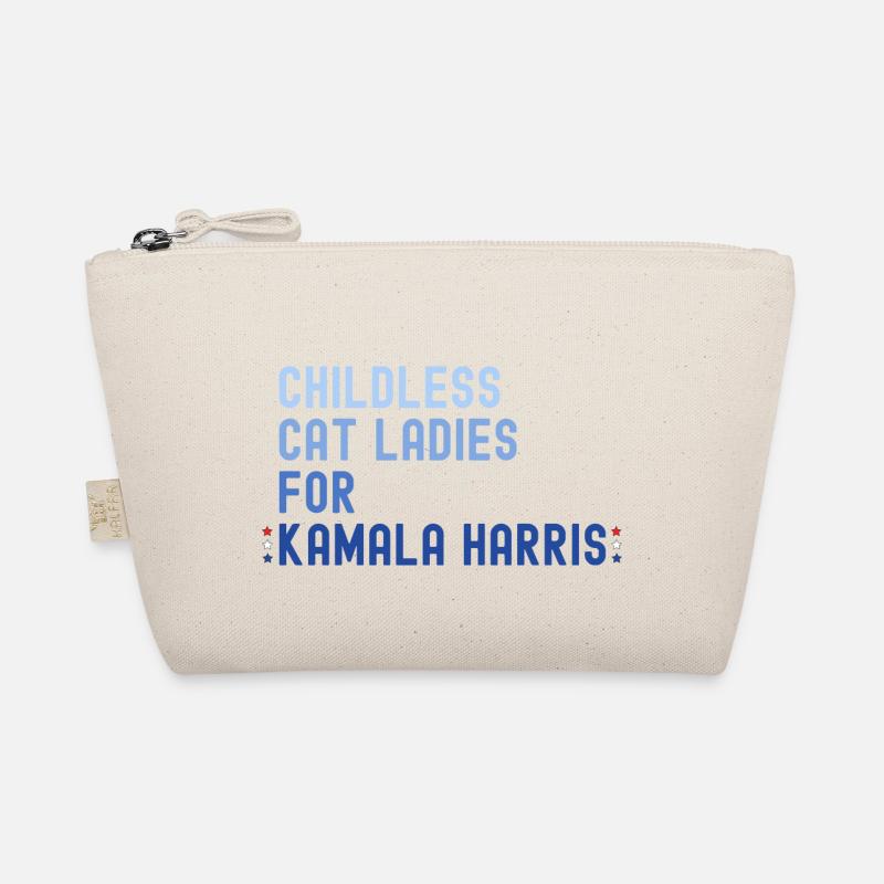 Dames chat sans enfant pour Kamala Harris 2024 - Trousse biologique