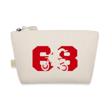 Moto 68 biker - Organic Pouch - nature - Front