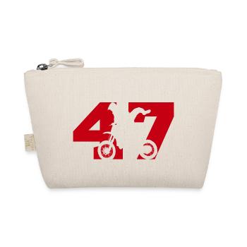 Moto 47 Biker - Bio-Täschchen - Natur - Vorne