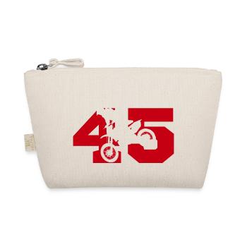 Moto 45 Biker - Bio-Täschchen - Natur - Vorne