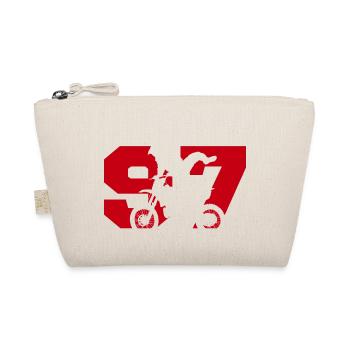 Moto 97 motard - Organic Pouch - nature - Front