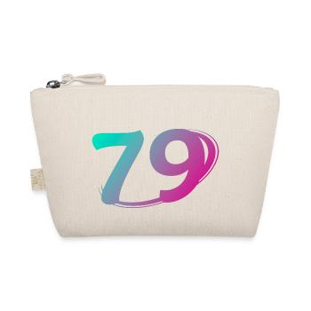 Number 79 multicolor - Organic Pouch - nature - Front