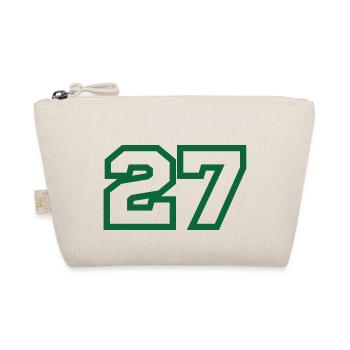 Numéro 27 sport vert - Trousse biologique - nature - Devant