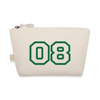 Nummer 8 Green Sport - Bio-Täschchen - Natur - Vorne