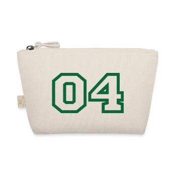 Number 4 green sport - Organic Pouch - nature - Front