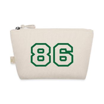 Number 86 sport - Organic Pouch - nature - Front
