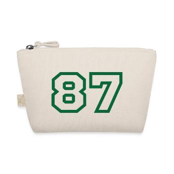 Number 87 sport - Organic Pouch - nature - Front