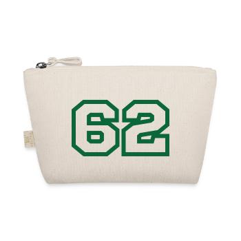 Number 62 sport - Organic Pouch - nature - Front