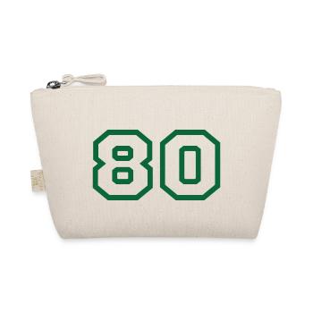 Number 80 sport - Organic Pouch - nature - Front