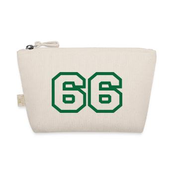 Number 66 sport - Organic Pouch - nature - Front