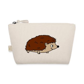 Hedgehog 02 - Organic Pouch - nature - Front