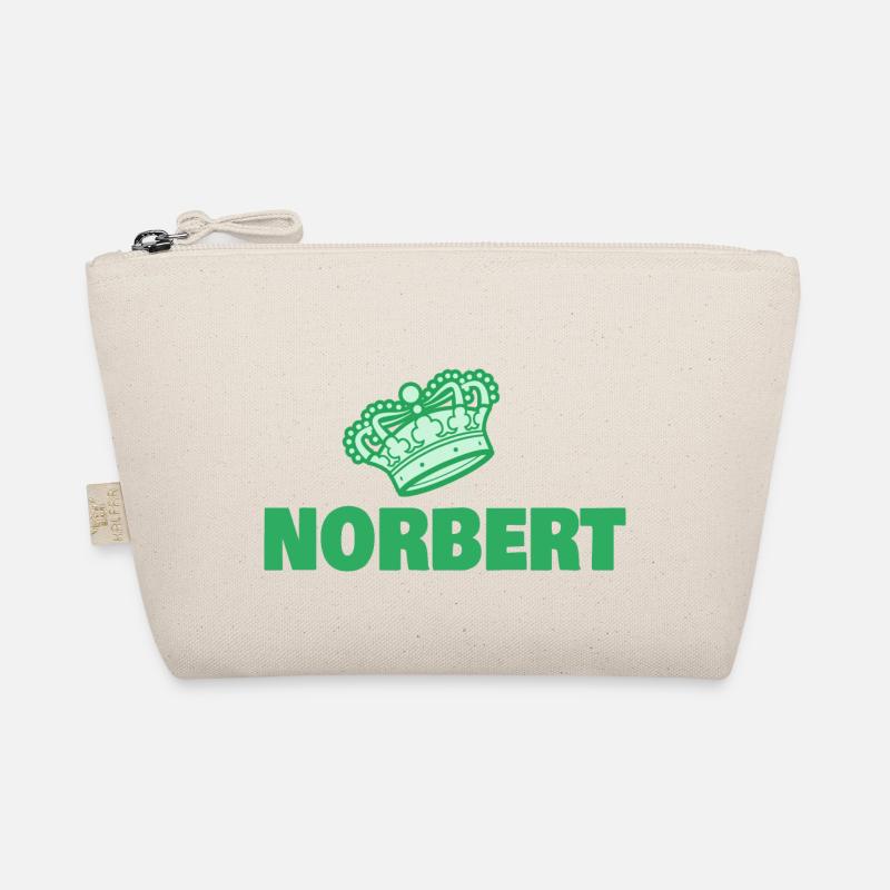 Vorname Norbert - Bio-Täschchen - Natur