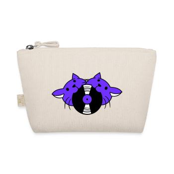 DJ 2 Cats Team Friends Crew Disque vinyle dans la bouche - Trousse biologique - nature - Devant