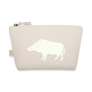 wildschwein - Bio-Täschchen - Natur - Vorne