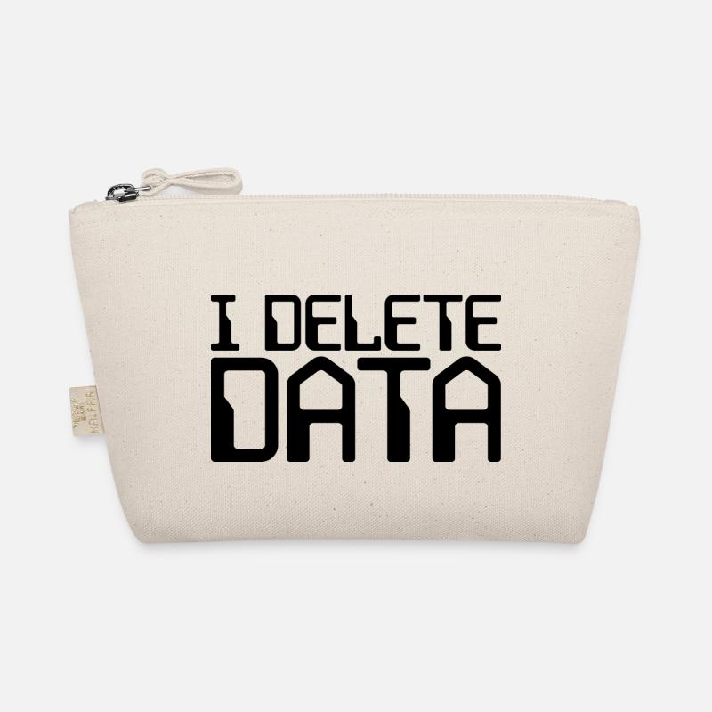 I Delete Data Bio-Täschchen