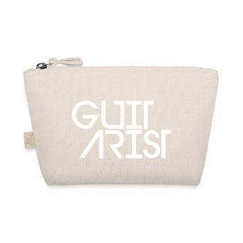 Guitarist Guitar Playing Guitarist Rock Music Fun - Organic Pouch - nature - Front