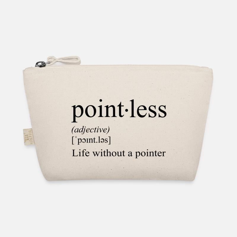 Pointless - life without a pointer Organic Pouch