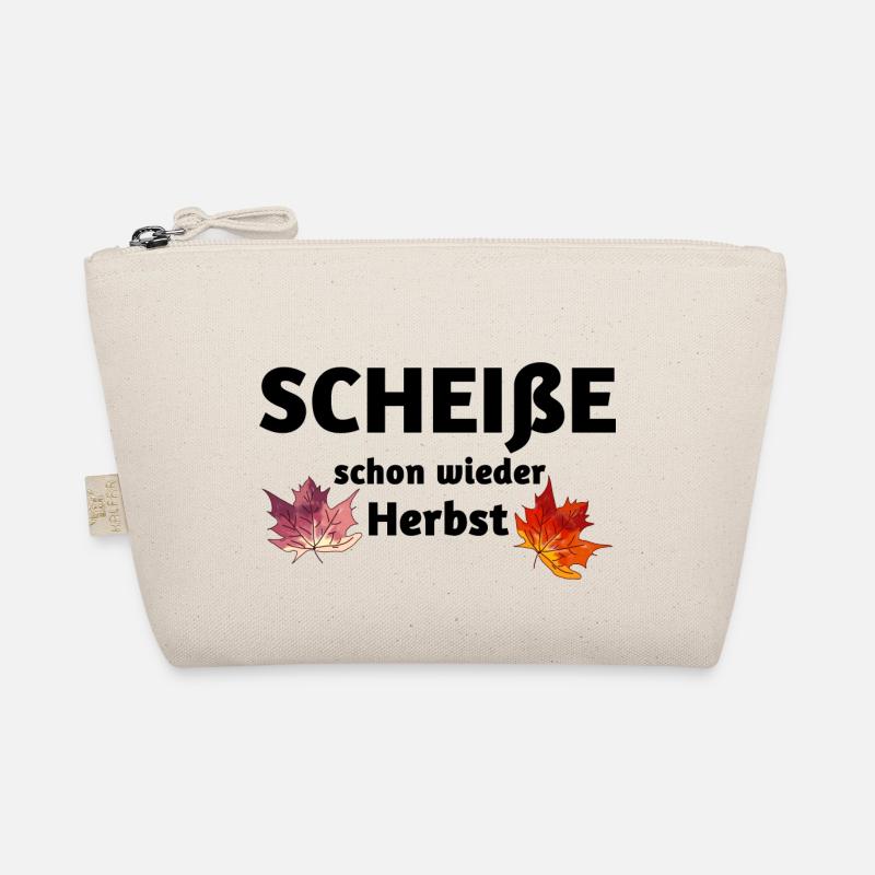 Herbstspruch - Bio-Täschchen - Natur