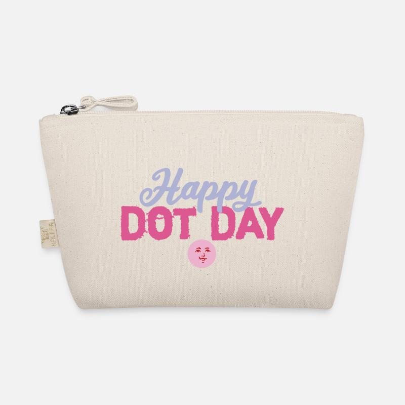 happy new dot day Bio-Täschchen