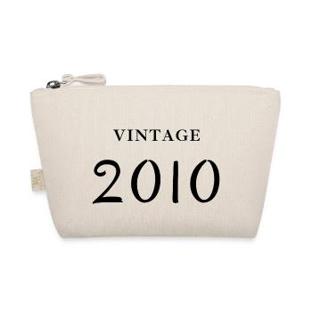 Jahrgang 2010 - Jubiläums-Geschenkidee - Bio-Täschchen - Natur - Vorne