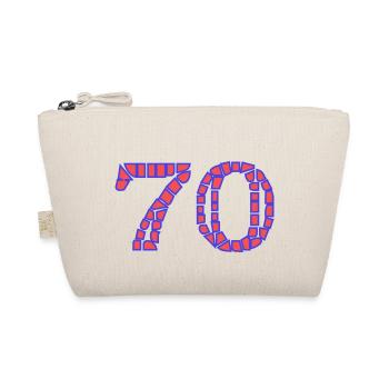 ANNIVERSARY. HAPPY BIRTHDAY. HAPPY BIRTHDAY. - Organic Pouch - nature - Front