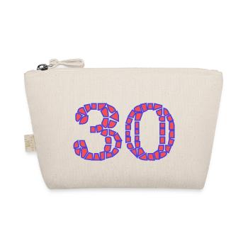 30. 30 YEARS. 30th ANNIVERSARY. 30 YEARS ANNIVERSARY. - Organic Pouch - nature - Front