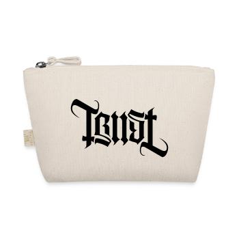 TRUST AMBIGRAM gothique - Trousse biologique - nature - Devant