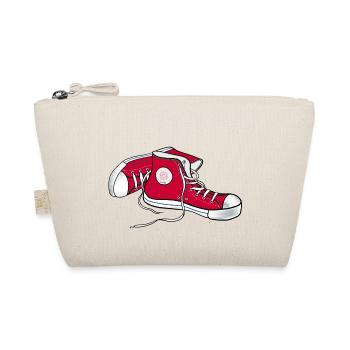 Chucks red - Organic Pouch - nature - Front