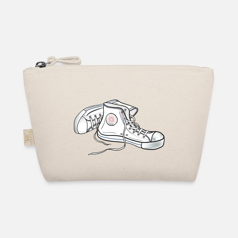 Chucks white Organic Pouch