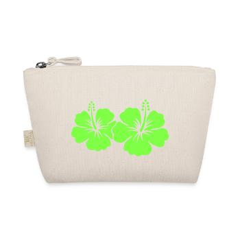 Hibiscus Flower - Organic Pouch - nature - Front
