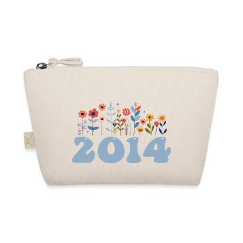 2014 Motif floral 2014 Floral thème Fleurs 2014 - Trousse biologique - nature - Devant