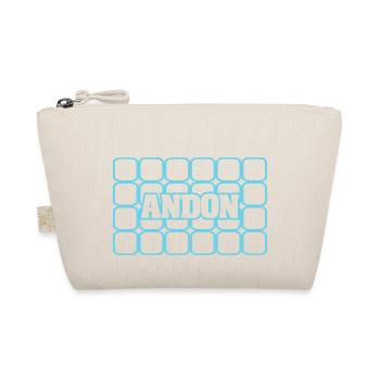 male name Andon - Organic Pouch - nature - Front