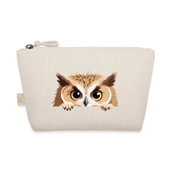 hibou jeter un coup d’œil mignon adorable drôle animal dessin animé - Trousse biologique - nature - Devant