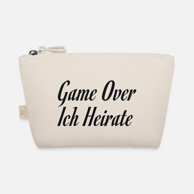 Game Over ich Heirate Bio-Täschchen