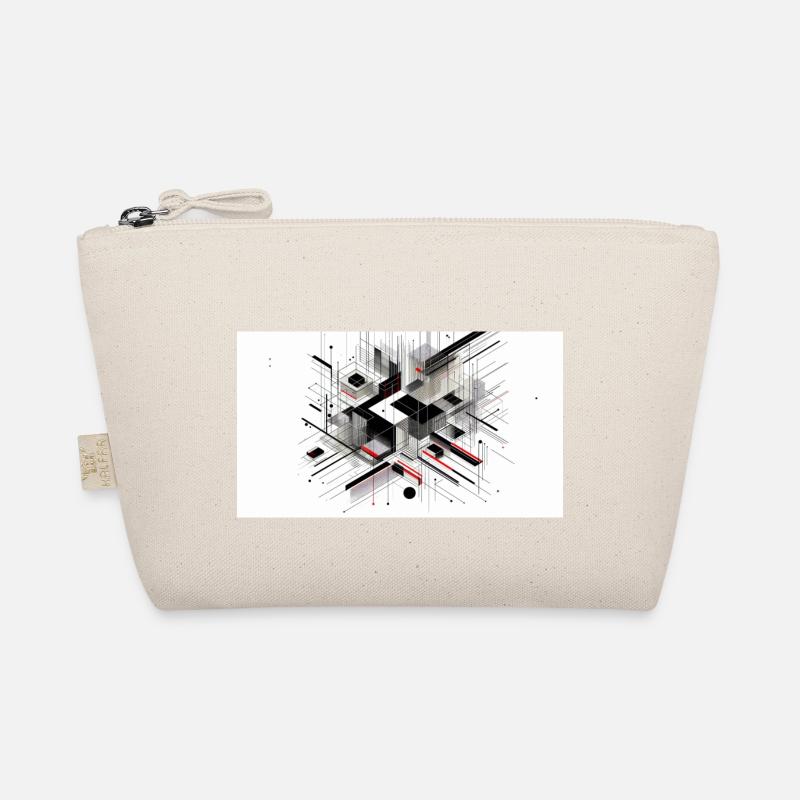 Abstract art Organic Pouch